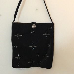 Black dressy mini bag