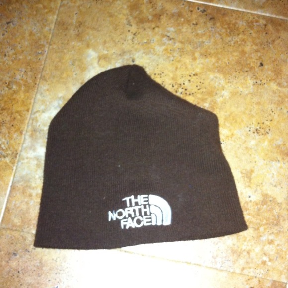 North face unisex brown skully