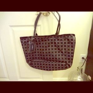 Liz Claiborne large tote bag