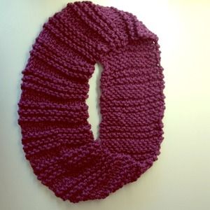 Fig Thick Infinity Scarf