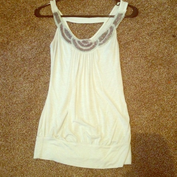 White dressy top