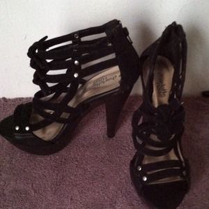 Black heels