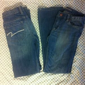 Two pair of 77 Kids by American Eagle