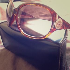 Michael Kors tortoise sunglasses