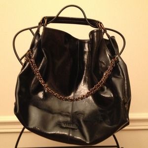 BCBG Dark Blue Hobo Purse