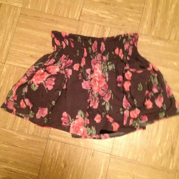 Floral skirt with pockets from Charlotte Russe