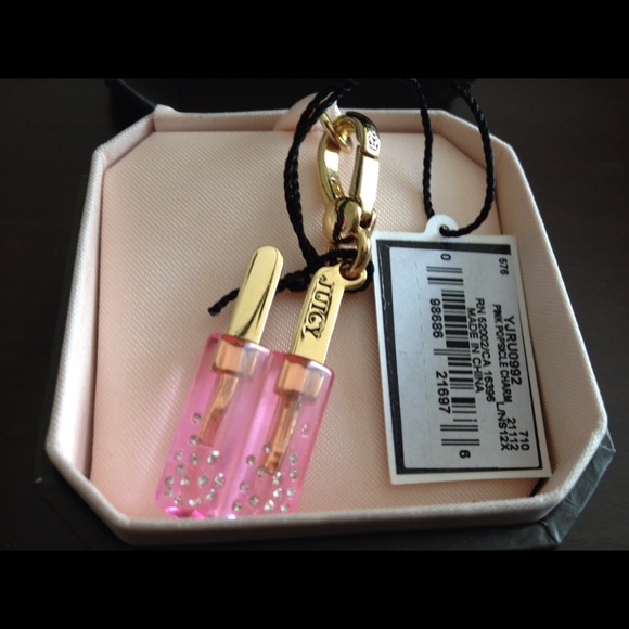 HOLD.  NWT Juicy Couture pink popsicle charm. - Picture 2 of 3