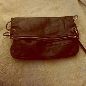 Faux leather purse