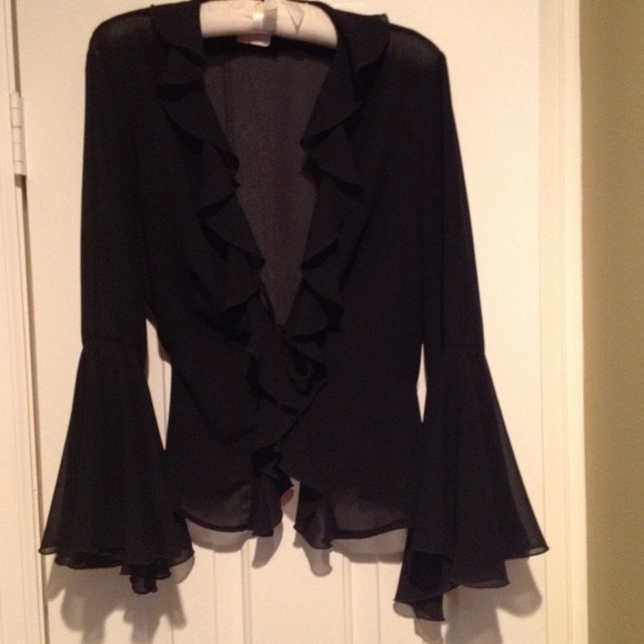 Ribkoff - Black Sheer cover - Picture 3 of 4