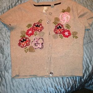 ***SOLD***Cute embroidered sweater