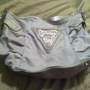 Tan Guess handbag