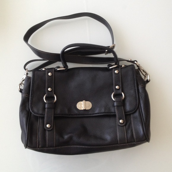 Real Leather cross body purse