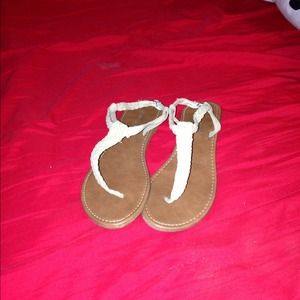 Beige sandals