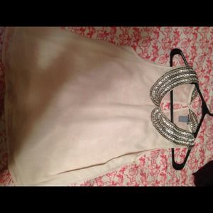 Jeweled Peter Pan collar tank