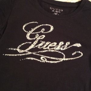 Black Guess Tshirt