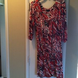 BCBG maxaria drop waist dress