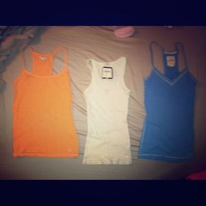 Three tank tops!
