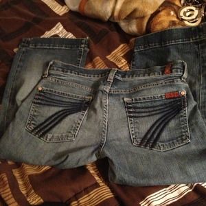 7 for all mankind capris