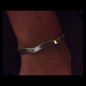 Sterling silver cuff bracelet