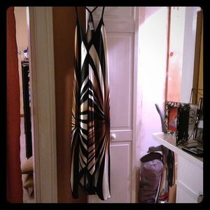 ✋SOLD✋Satin like long dress