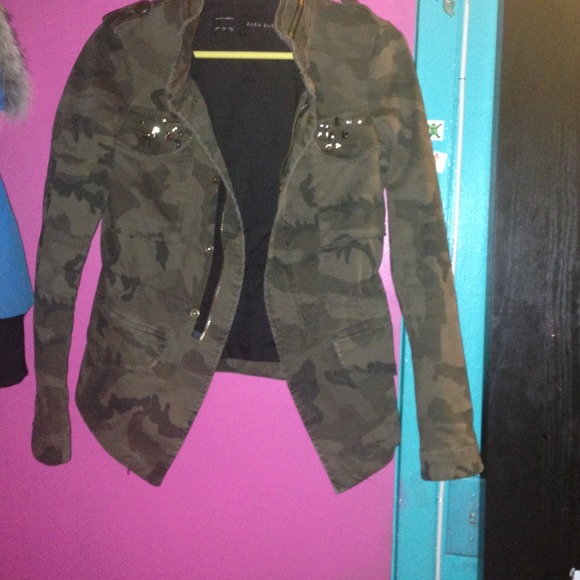 ZARA CAMO JACKET