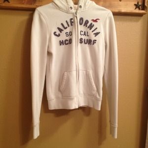 :::::Sold:::::Hollister zip up hoodie
