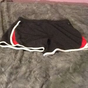 Running shorts.