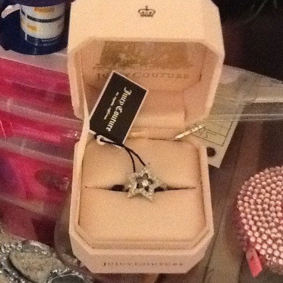 New in box authentic Juicy Couture ring