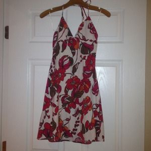 Guess spring dress with floral print! Size 5