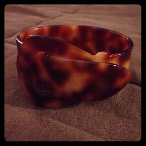 REDUCED! Tortoise shell buckle bracelet