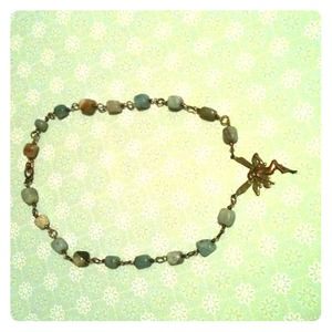 Beautiful amazonite fairy necklace