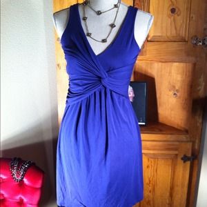 Purple criss-cross summer dress. 💙