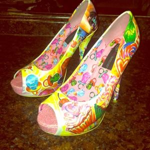 Iron Fist "Sweets For My Sweet" Platform heels