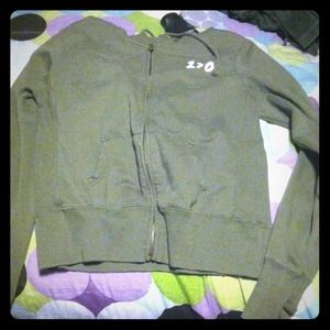 Greater than one hoodie w/thumb holes in sleeves