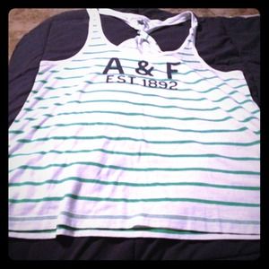 A&F racer back tank