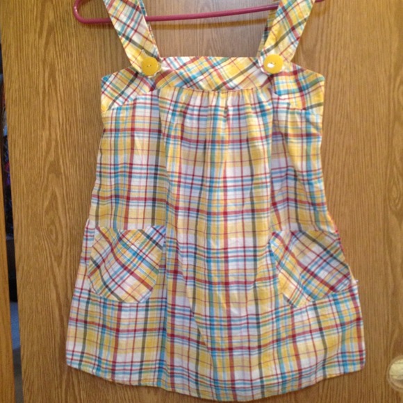 Plaid baby doll top