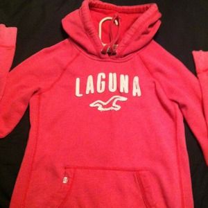 Pink Hollister Hoodie