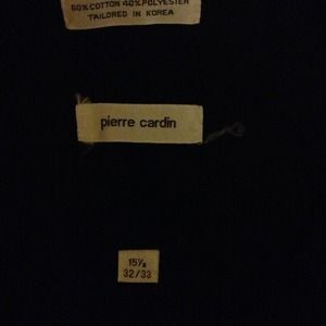 Men's long sleeve black dress shirt. Hardly wore