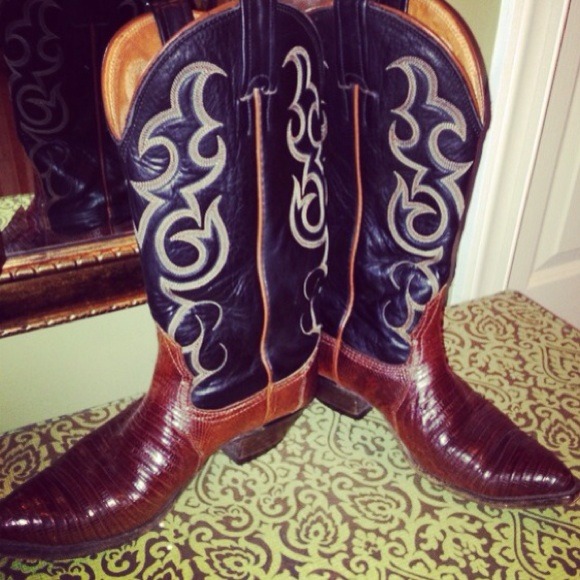 Cowboy Western Boots Size 8.5