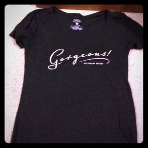 ✋Traded ✋Victoria's secret black shirt