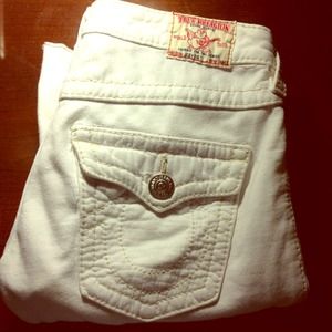 White true religions size 29
