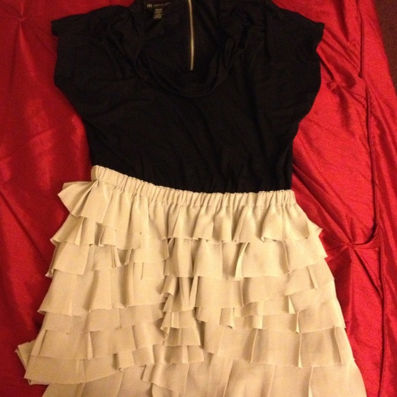 INC petite two tone dress size sm (reduced)