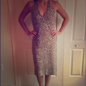 BCBG cocktail dress, shirt and two books bundle