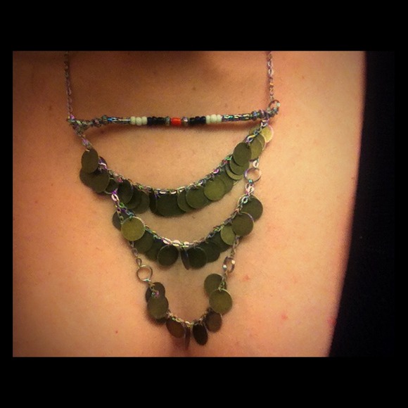 Hand made gypsy necklace
