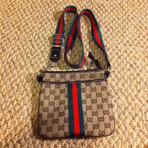 Gucci Inspired Cross-Body Bag