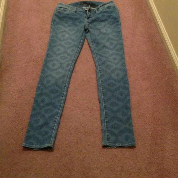 jeans with Aztec design - Picture 2 of 4