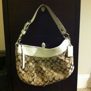 Authentic Coach Bag with Adjustable Strap