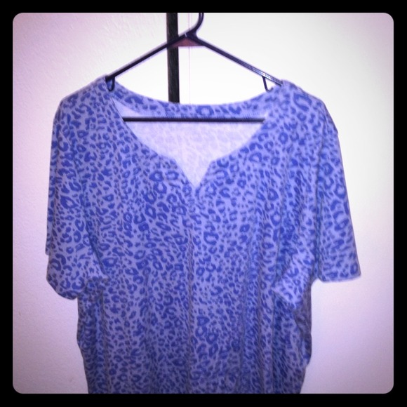 Purple cheetah shirt - Picture 1 of 1