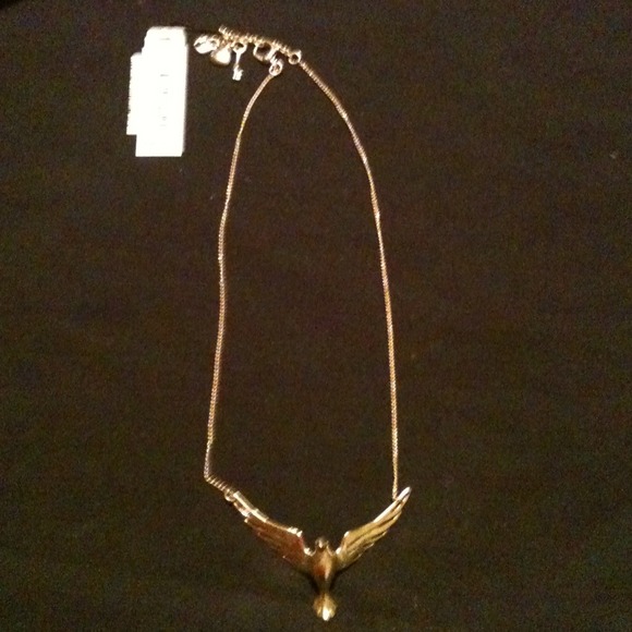 Fossil Goldtone Necklace