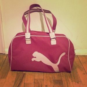 Puma pink bag